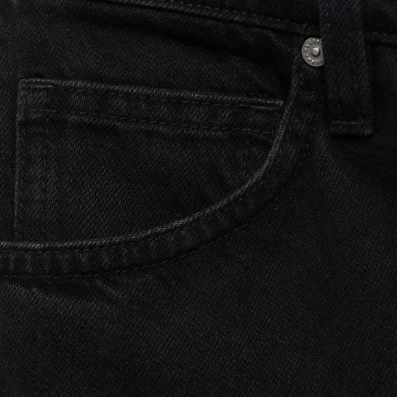 Sz 6 MATILDA Mango Women MEDIUM-RISE STRAIGHT-FIT JEANS - Picture 9 of 12